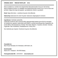 Bach Rescue Pastiller - Hyldeblomst