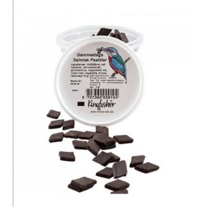 Kingfisher Gammeldags Salmiak pastiller - 80 g