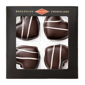 �koladen Marcipanhjerter 4 stk � - 75 g.