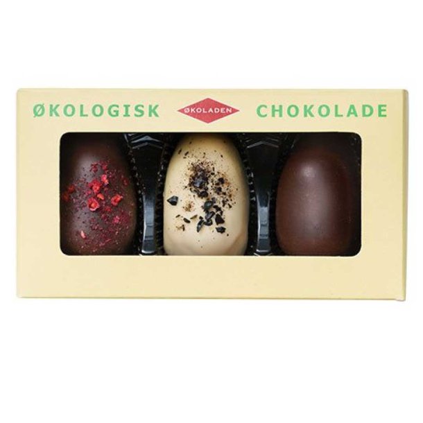 �koladen Marcipan p�ske�g m. chokolade overtr�k - �kologisk