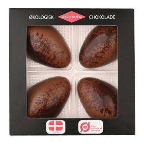 �koladen Fyldte p�ske�g m. salt karamel - �kologisk