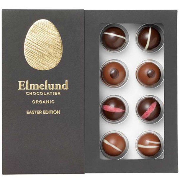 Elmelund Gave�ske m. fyldte chokolader - �kologisk