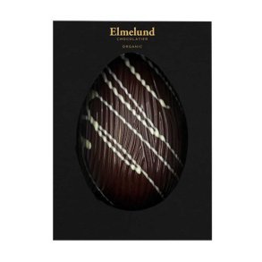 Elmelund P�ske�g i m�rk chokolade 70% - �kologisk