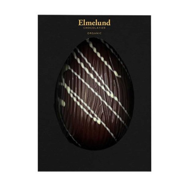 Elmelund P�ske�g i m�rk chokolade 70% - �kologisk