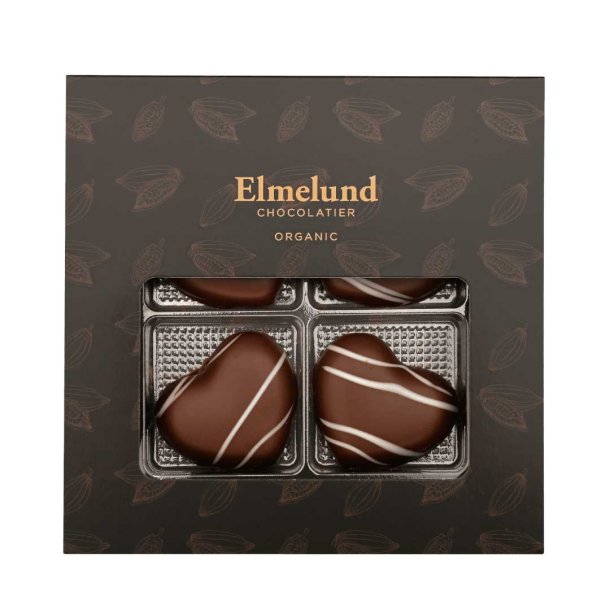 Elmelund Marcipanhjerter gaveske - kologisk