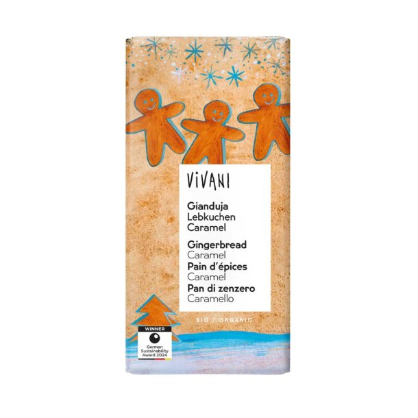 Vivani Gianduja chokolade m. honningkage og karamel 