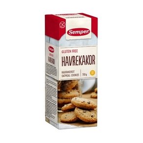 Semper Kage havre glutenfri - 150 g.