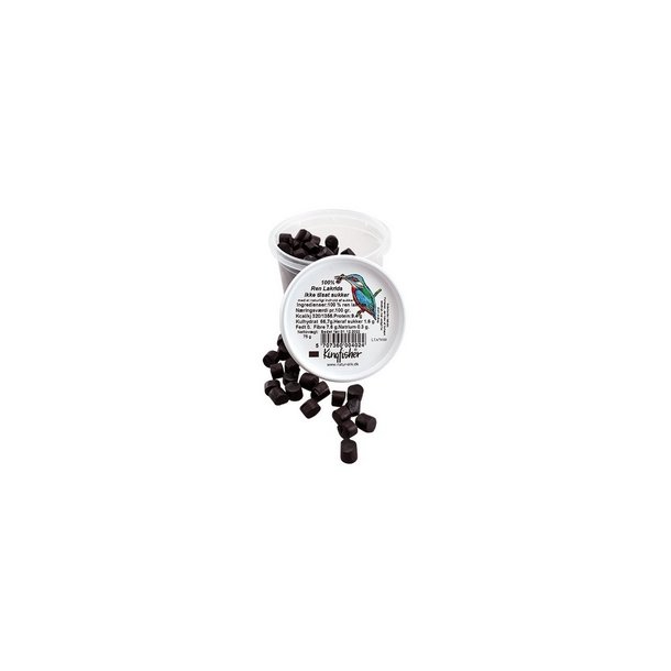 Kingfischer Lakrids sm sorte - 75 g.