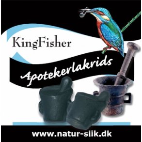 Kingfisher Apoteker lakrids - 90 g.