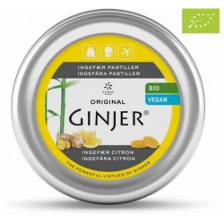 Ginjer - Pastiller - �kologiske - 40 gram