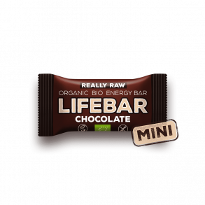 LifeBar Mini Raw Chocolate  RAW - 4 stk.