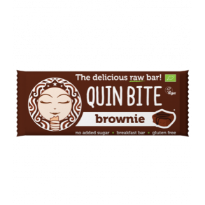 Brownie bar  - Quin Bite - 4 stk. 