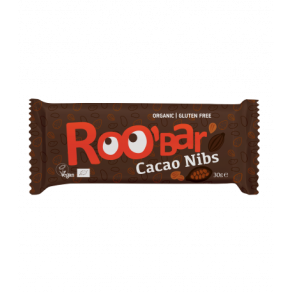 Bar Kakao nibs  Roobar 100% Raw - 4 stk. 