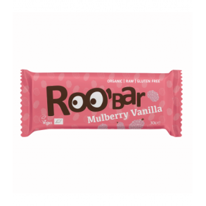 Bar m. morbr & vanilje  Raw Roobar - 4 stk. 