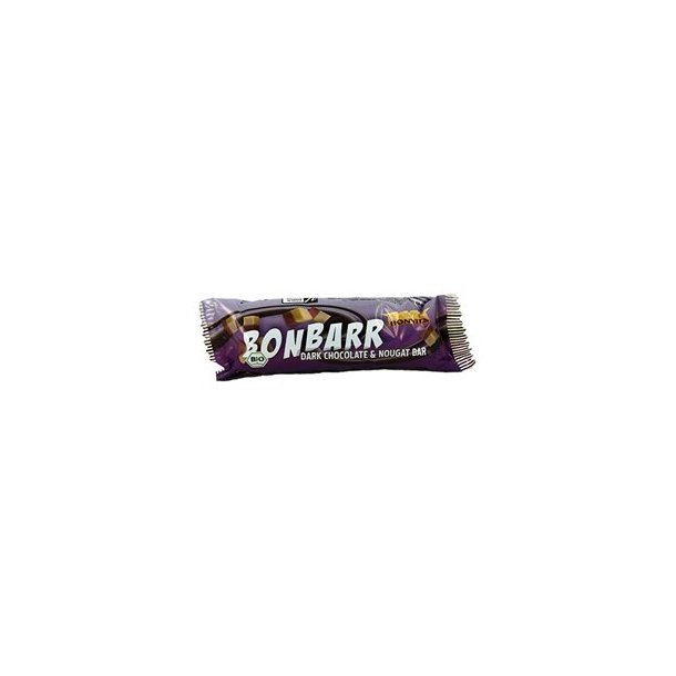 Chokoladebar mrk m. nougat  - 4 stk. 