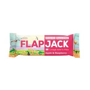 Flapjack ble og hindbr -  4 stk. 