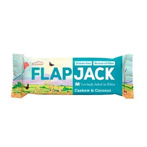 Flapjack cashew og kokos - 4 stk. 