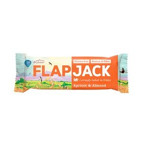 Flapjack m. abrikos og mandel - 4 stk.