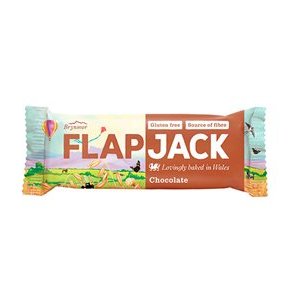 Flapjack m. chokolade - 4 stk.