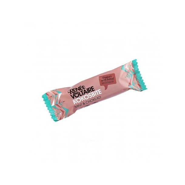 Kokosbite mint &amp; chokolade  - 4 stk. 