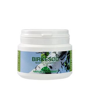 Natur-Drogeriet Tyggegummi Birkesød Spearmint - 70 stk 