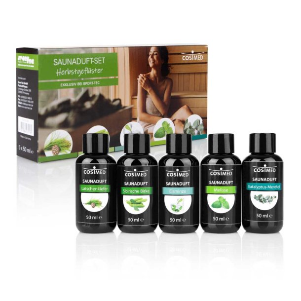 CosiMed Saunaduftst hvisken af efterr - 5 x 50 ml.