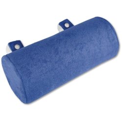 Rund luksuspude til badekar med sugekopper - 11 x 25 cm.