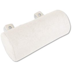 Rund luksuspude til badekar med sugekopper - 11 x 25 cm.