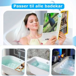 Luksus bademadras til badekar/spabad - 138 x 45 x 3,5 cm.