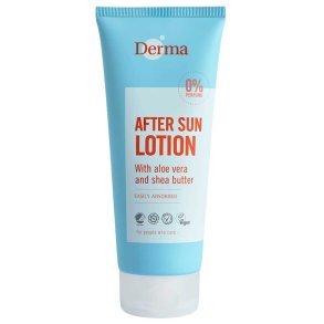 Derma Aftersun lotion m. Aloe vera - 200 ml.