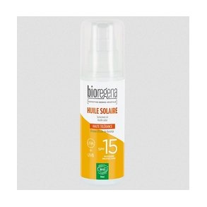Bioregena Solbeskyttelse olie til krop SPF15 - 90 ml