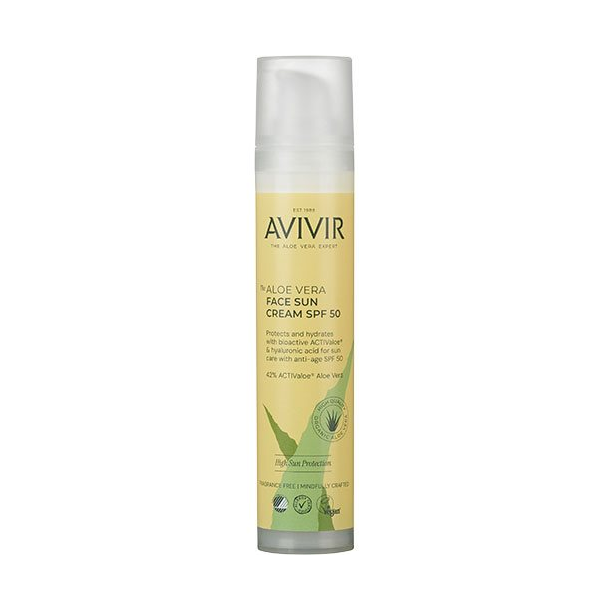 AVIVIR Aloe Vera Face Sun cream SPF50 - 50 ml.