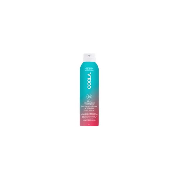 Coola Clear Body Spray SPF 50, Guava Mango - 177 ml.