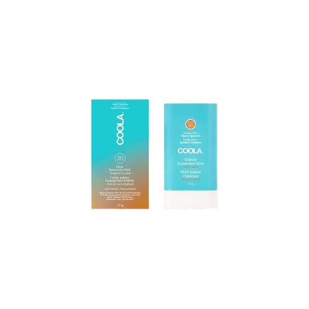 Coola Classic Sun Stick SPF 30, Tropical Coconut - 17 g.