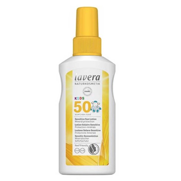 Lavera Kids Sensitiv sollotion SPF 50+ - 100 ml Bedst fr 7/24