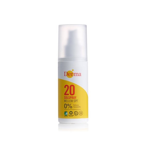 Derma Solspray SPF 20 - 150 ml.