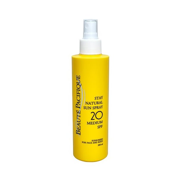 Beaut Pacifique Sololie spray Stay Natural SPF20 - 200 ml.
