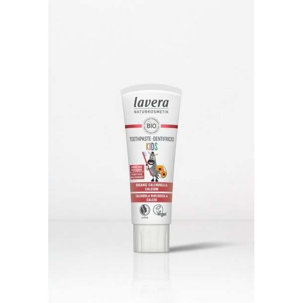 Lavera Sensitiv B�rnetandpasta med Jordb�r-Hindb�r - 75 ml.