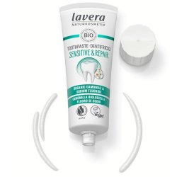 Lavera Naturkosmetik Toothpaste Sensitive &amp; repair - 75 ml.