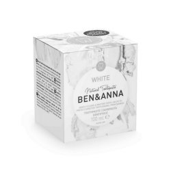 Ben &amp; Anna Tandpasta White uden Fluor - 100 ml.