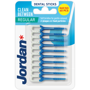 Jordan Clean Between Sticks Regular - 40 stk.