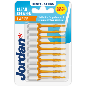 Jordan Clean Between Sticks Large - 40 stk.