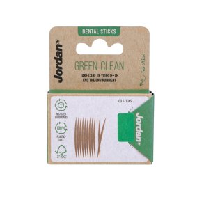 Jordan Green Clean Toothpicks - 100 stk.