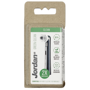 Jordan TB Green Clean Brush heads - 2 stk.