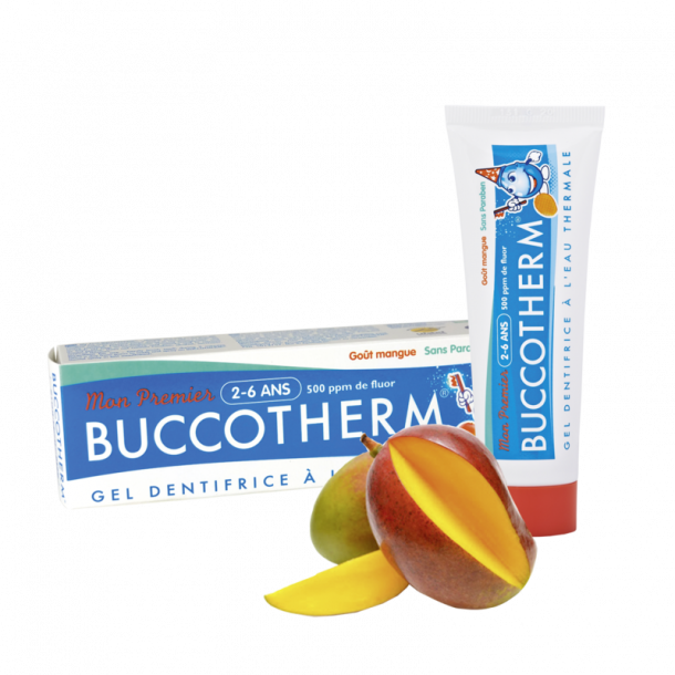 Buccotherm Brnetandpasta Mangosmag - 2-6 rige