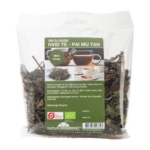 Natur-Drogeriet Hvid te (Pai Mu Tan) kologisk - 50 g.