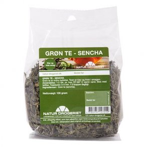 Natur-Drogeriet Grn Sencha te - 100 g.