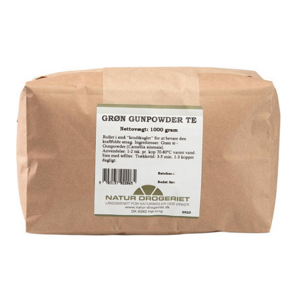 Natur-Drogeriet Gr�n Gunpowder te - 1kg