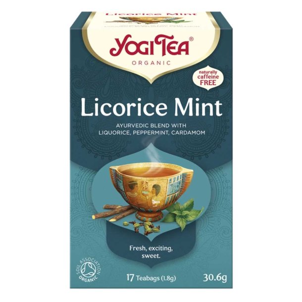 Yogi Tea Licorice Mint �kologisk - 17 breve