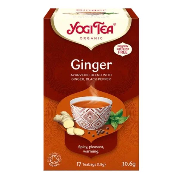 Yogi Tea Ginger �kologisk - 17 breve